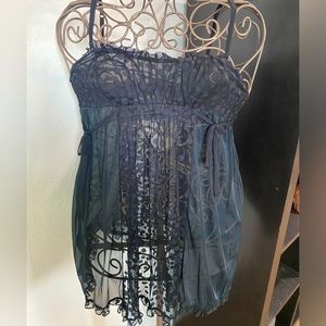Betsy Johnson Polka Dot Lingerie. Medium.
